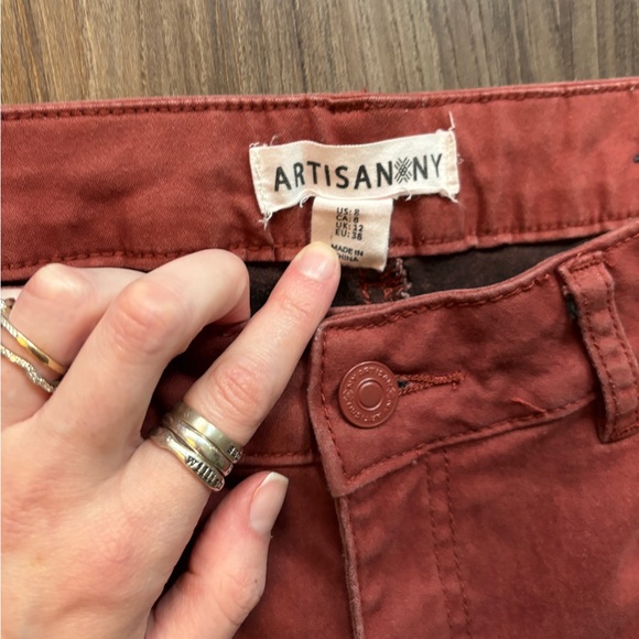 Artisan NY Rust Jeans - Picture 3 of 8